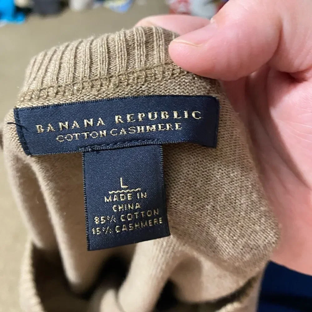 Banana Republic Cotton Cashmere Sweater
